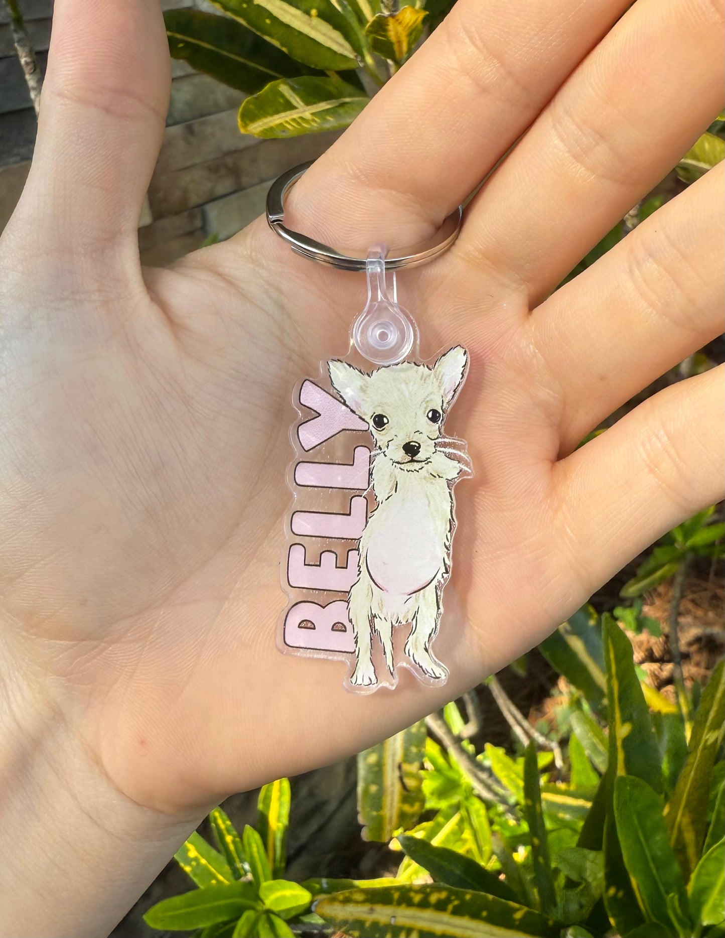 Keychain with Belly